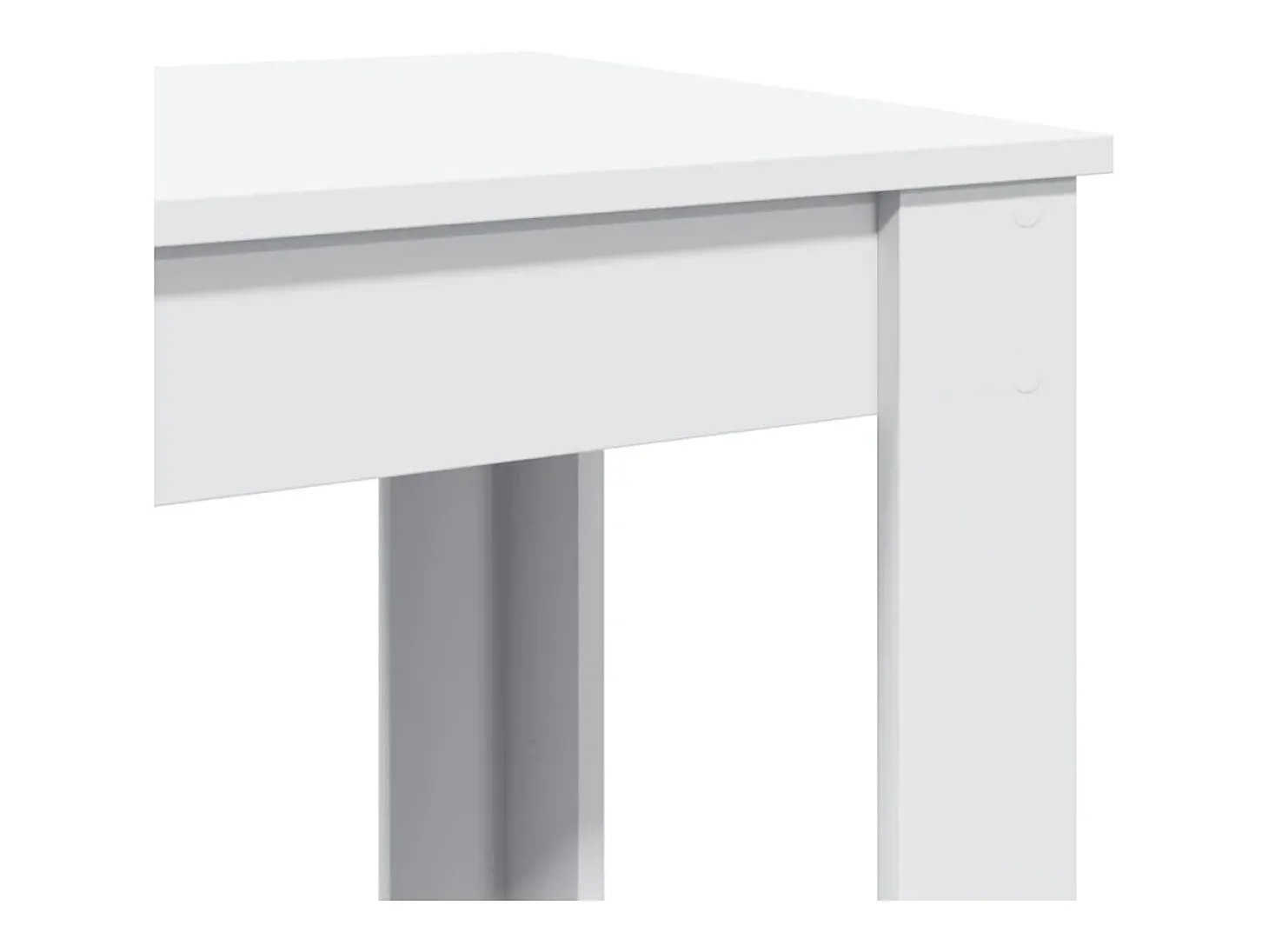 Mesa de bar 51x50x103,5 cm derivados de madeira branco