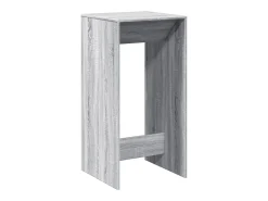 Mesa de bar 51x50x103,5 cm derivados de madeira cinzento sonoma