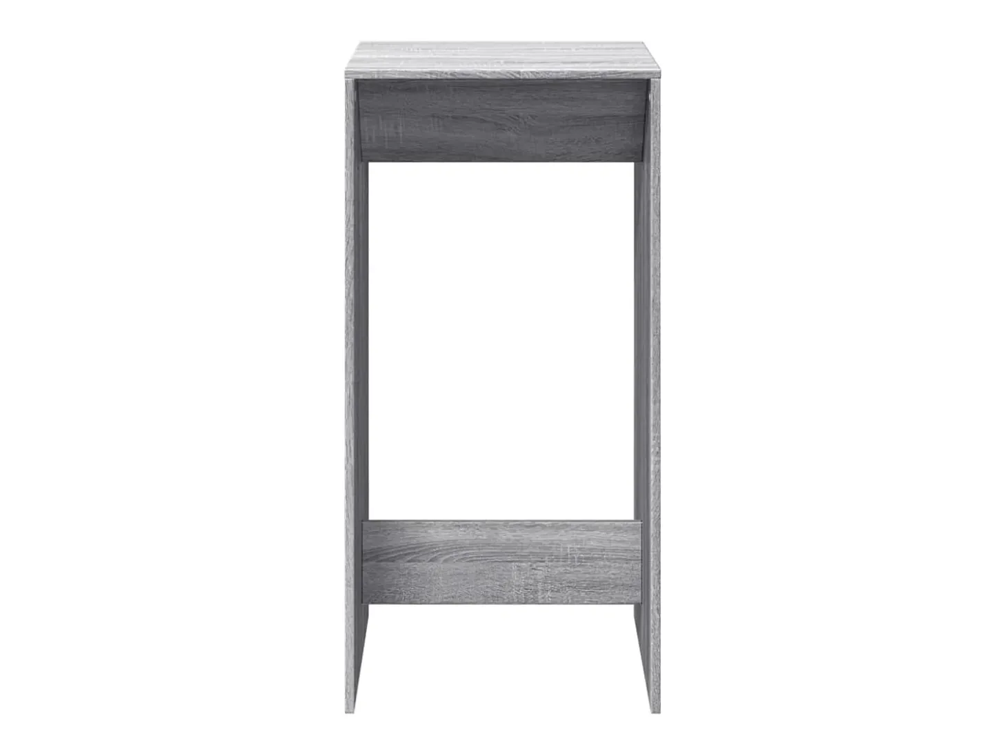 Mesa de bar 51x50x103,5 cm derivados de madeira cinzento sonoma
