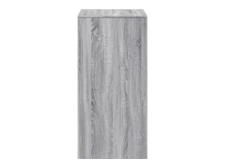 Mesa de bar 51x50x103,5 cm derivados de madeira cinzento sonoma