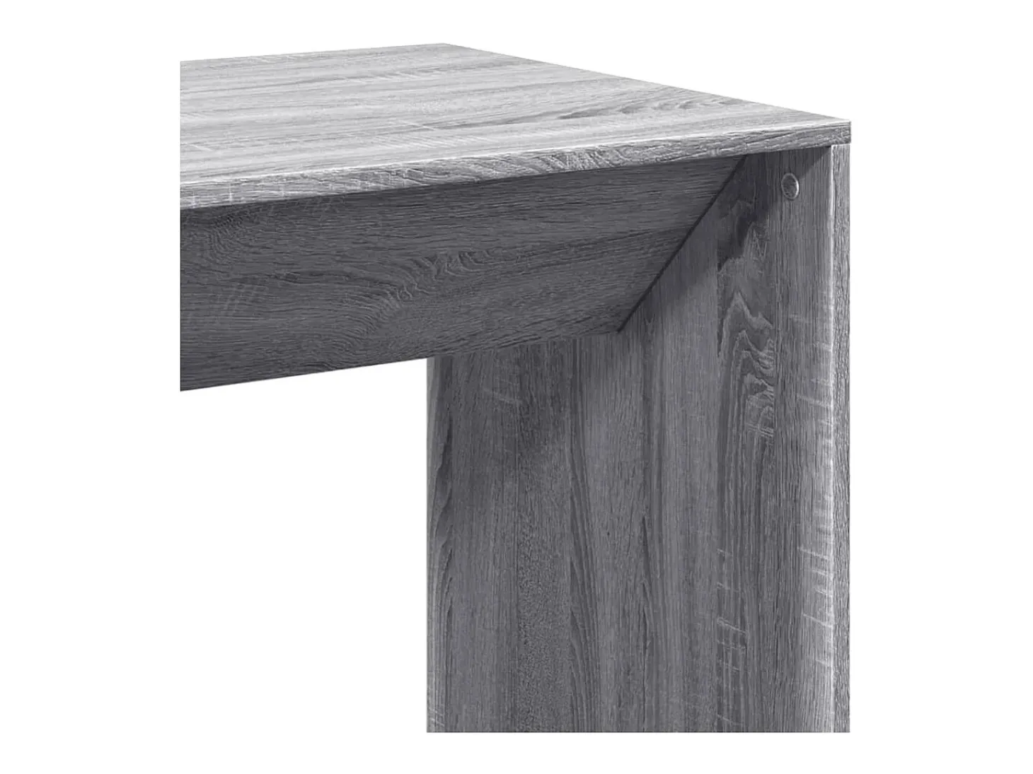 Mesa de bar 51x50x103,5 cm derivados de madeira cinzento sonoma