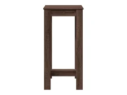 Mesa de bar 51x50x103,5 cm derivados madeira carvalho castanho