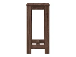 Mesa de bar 51x50x103,5 cm derivados madeira carvalho castanho
