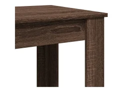 Mesa de bar 51x50x103,5 cm derivados madeira carvalho castanho