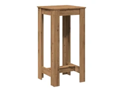 Mesa de bar 51x50x103,5 cm derivados madeira carvalho artisiano