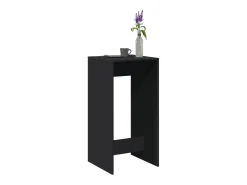 Mesa de bar 51x50x103,5 cm derivados de madeira preto