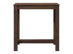 Mesa de bar 102x50x103,5 cm derivados madeira carvalho castanho