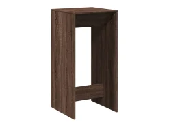 Mesa de bar 51x50x103,5 cm derivados madeira carvalho castanho