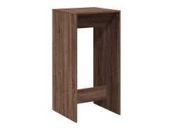 Mesa de bar 51x50x103,5 cm derivados madeira carvalho castanho