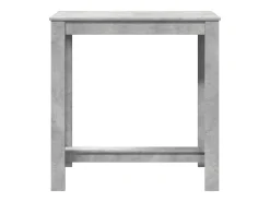 Mesa de bar 102x50x103,5 cm derivados madeira cinzento cimento