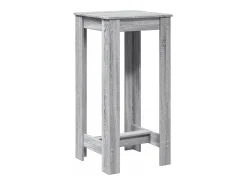 Mesa de bar 51x50x103,5 cm derivados de madeira cinzento sonoma