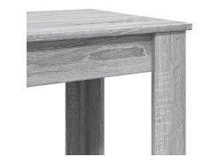 Mesa de bar 51x50x103,5 cm derivados de madeira cinzento sonoma