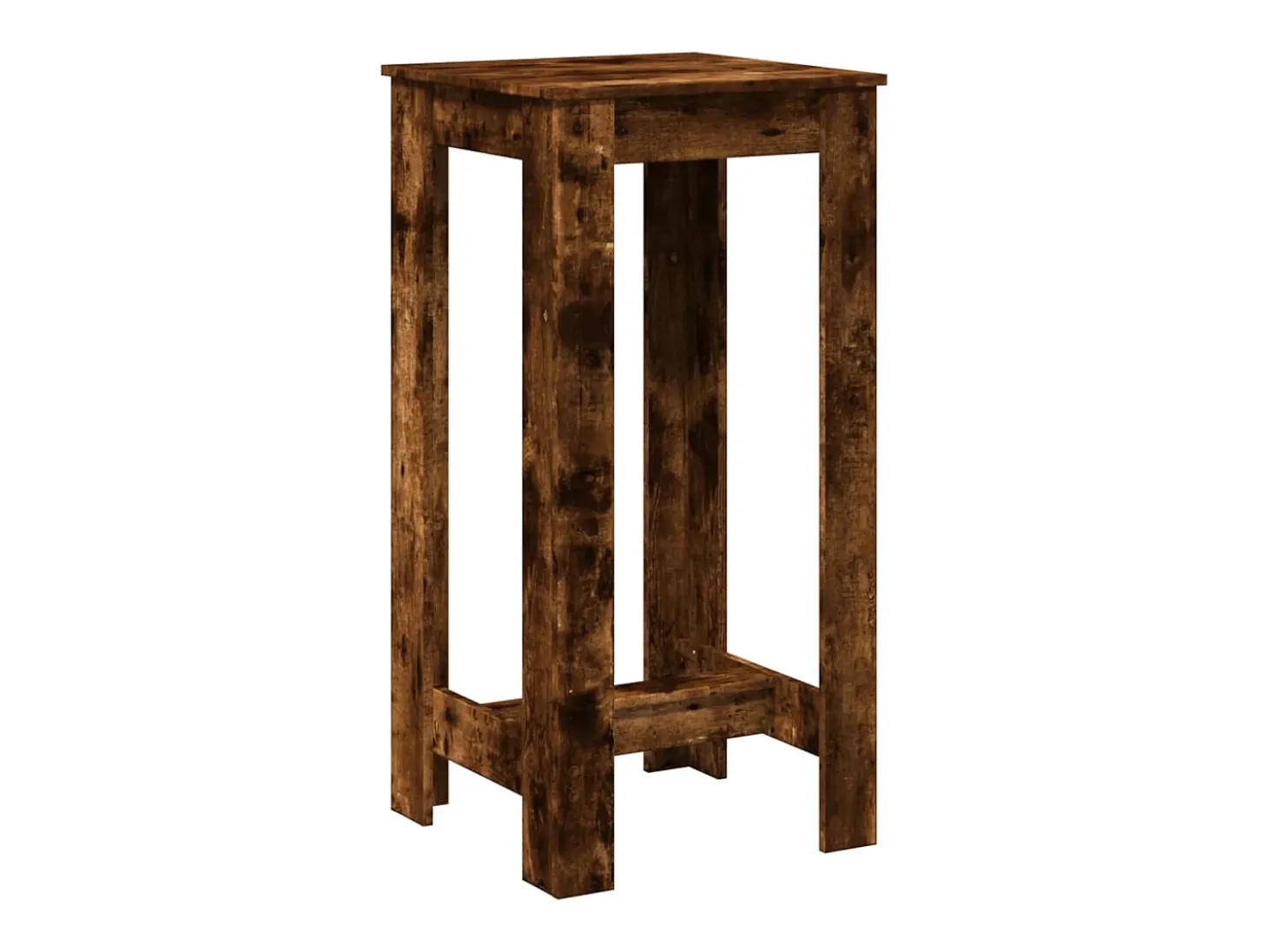 Mesa de bar 51x50x103,5 cm derivados de madeira carvalho fumado