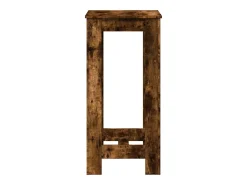 Mesa de bar 51x50x103,5 cm derivados de madeira carvalho fumado