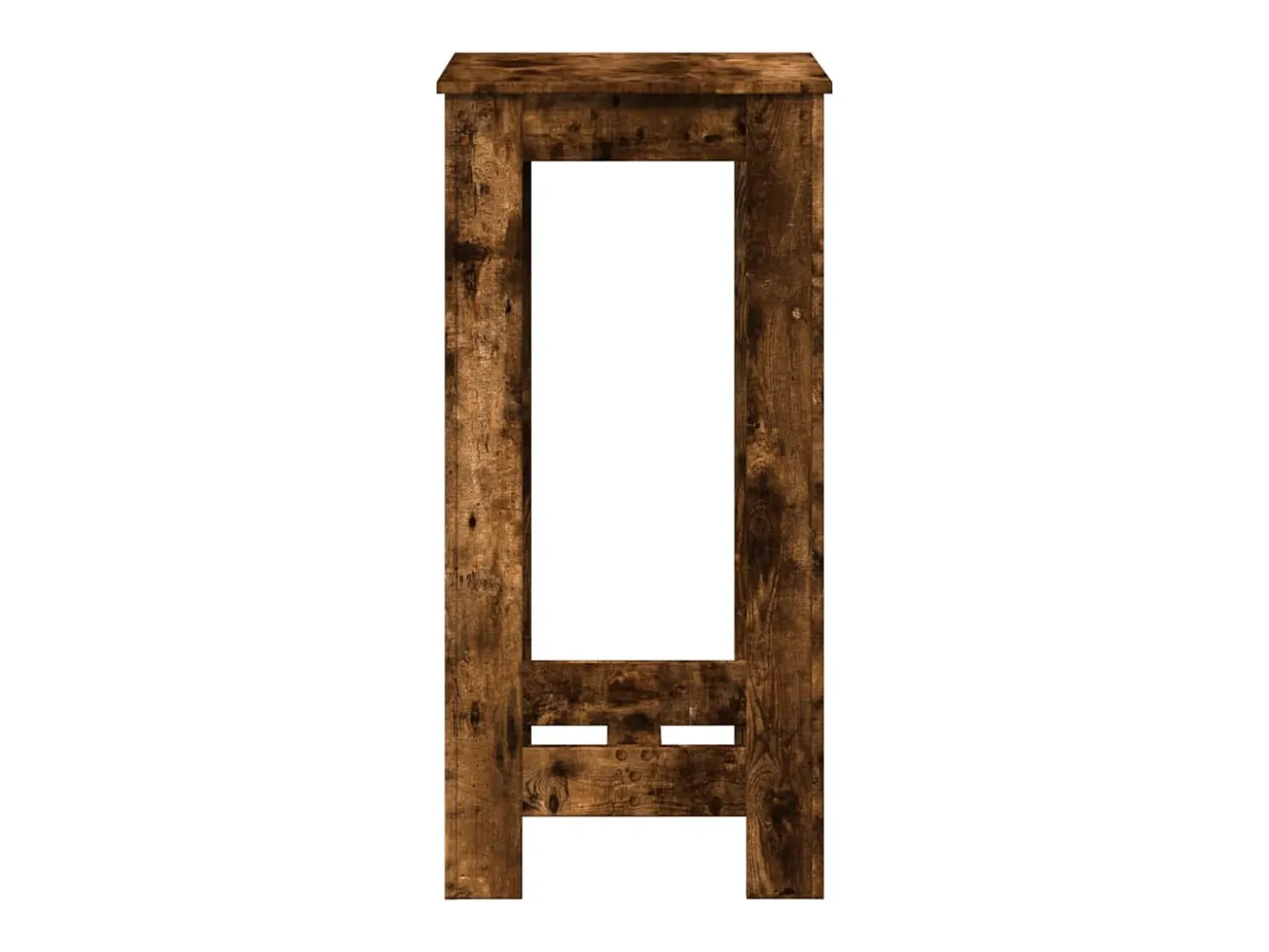 Mesa de bar 51x50x103,5 cm derivados de madeira carvalho fumado