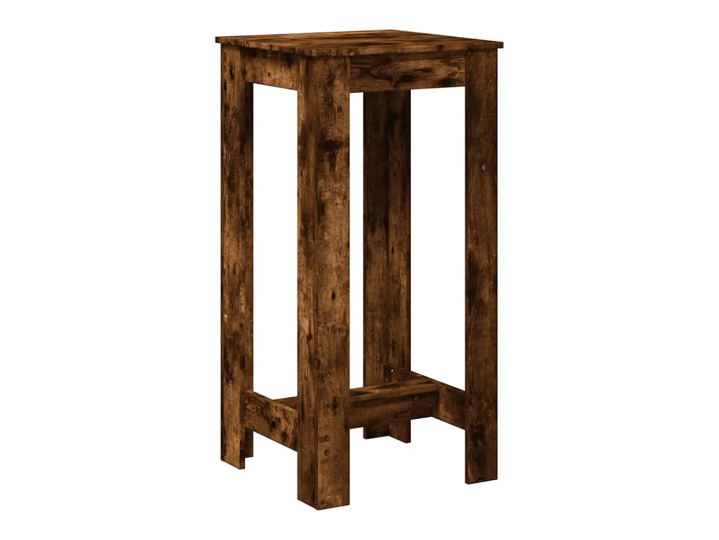 Mesa de bar 51x50x103,5 cm derivados de madeira carvalho fumado