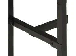 Mesa de bar 150x55x107 cm madeira de mangueira áspera maciça