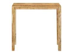 Mesa de bar 112x55x108 cm madeira de mangueira maciça