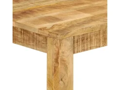 Mesa de bar 112x55x108 cm madeira de mangueira maciça