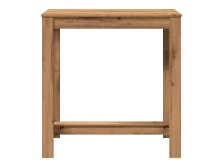 Mesa de bar 102x50x103,5cm derivados madeira carvalho artisiano