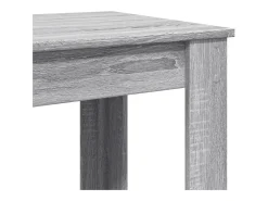 Mesa de bar 102x50x103,5cm derivados de madeira cinzento sonoma