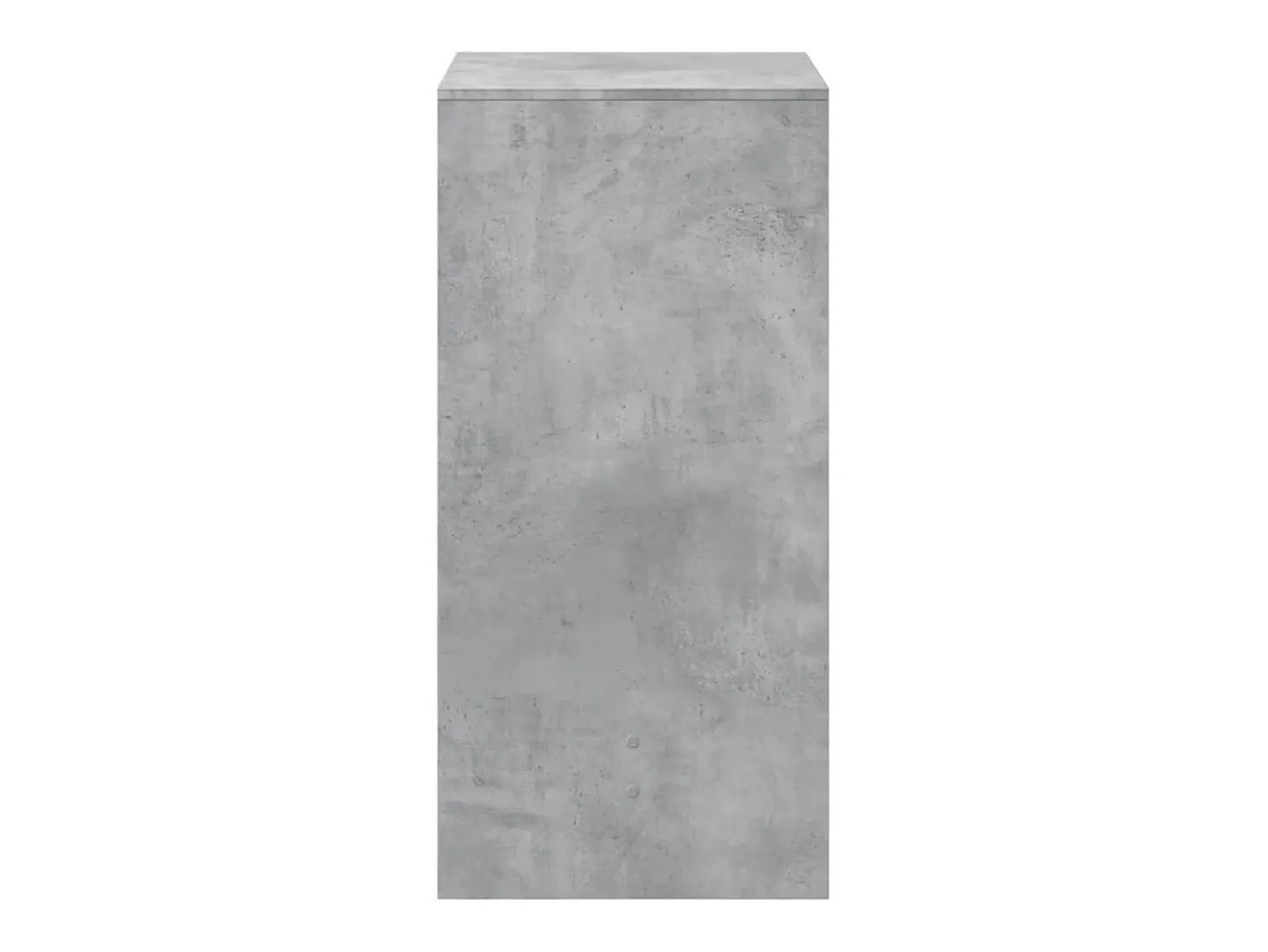 Mesa de bar 51x50x103,5cm derivados de madeira cinzento cimento