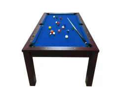Mesa de bilhar 7 pés azul conversível en mesa – Atlantis