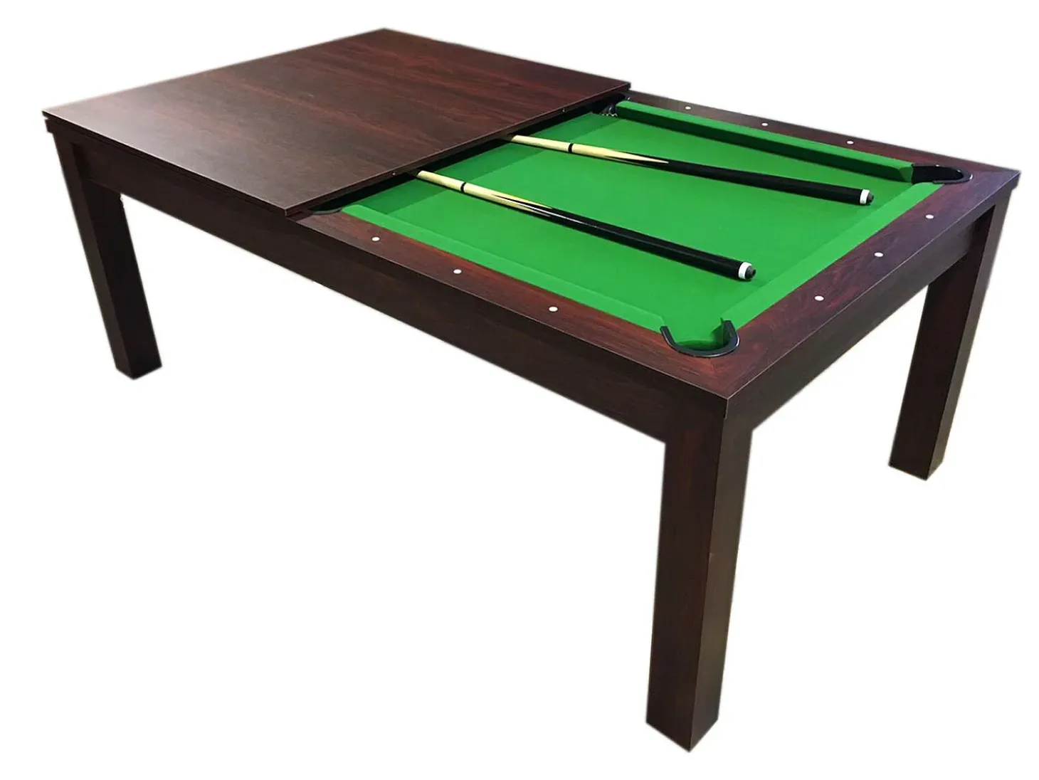 Mesa de bilhar 7 pés verde conversível en mesa – Artemis