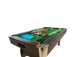 Mesa de Bilhar de 7 Pés Completa com Acessórios – Iron Green