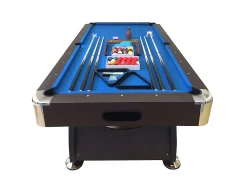 Mesa de bilhar de 8 Pés com banco de armazenamento – Viper Blue