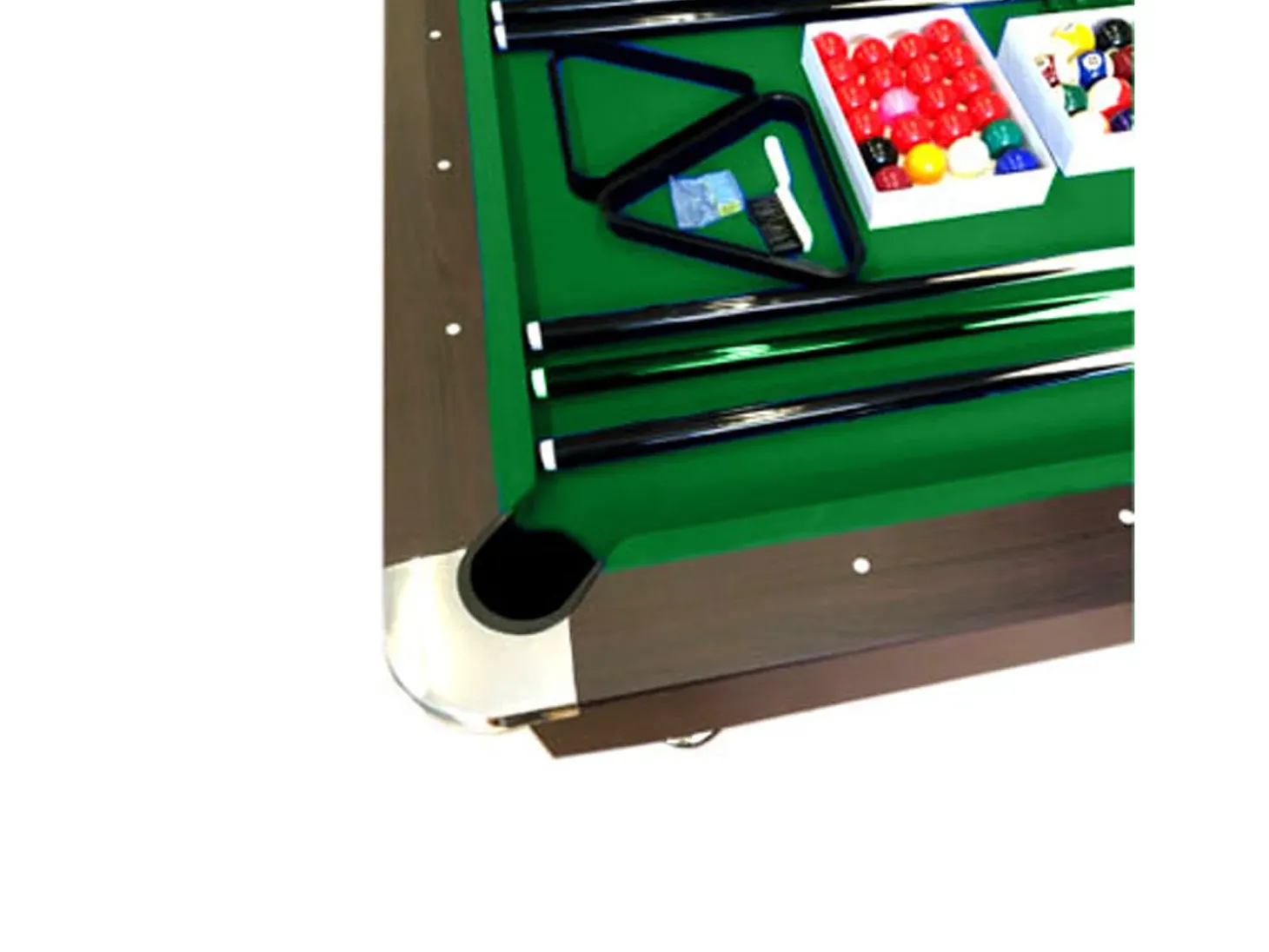 Mesa de Bilhar de 8 Pés Completa com Acessórios – Viper Green