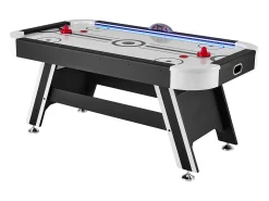 Mesa de bilhar, SucceBuy Mesa de Air Hockey de 183 cm com placar LED, discos e empurradores incluídos
