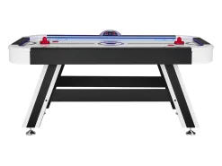 Mesa de bilhar, SucceBuy Mesa de Air Hockey de 183 cm com placar LED, discos e empurradores incluídos