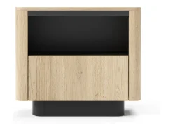 Mesa de cabeceira, carvalho cremona, 63,2 x 50,5 x 38,1 cm