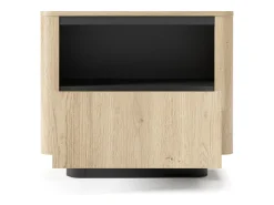 Mesa de cabeceira, carvalho cremona, 63,2 x 50,5 x 38,1 cm