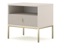 Mesa de cabeceira Maggiore caxemira / dourado / dourado