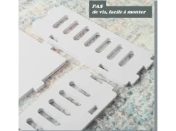 Mesa de cabeceira, mesa noturna com cesta, mesa de café de pequenos espaços, extremidade do sofá, mesa da sala - 44x30x46cm - branco