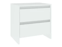 Mesa de cabeceira 45x34,5x44,5 cm aglomerado branco