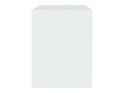 Mesa de cabeceira 45x34,5x44,5 cm aglomerado branco