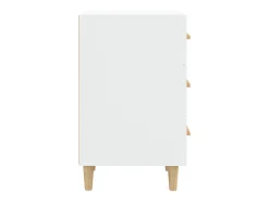 Mesa de cabeceira 40x40x66 cm derivados de madeira branco