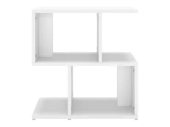 Mesa de cabeceira 50x30x51,5 cm derivados de madeira branco