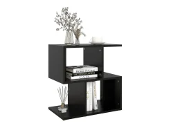 Mesa de cabeceira 50x30x51,5 cm derivados de madeira preto