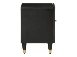 Mesa de cabeceira 40x33x46 cm madeira de mangueira maciça