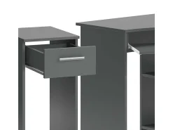 Mesa de canto antracite 83x76x77 odin