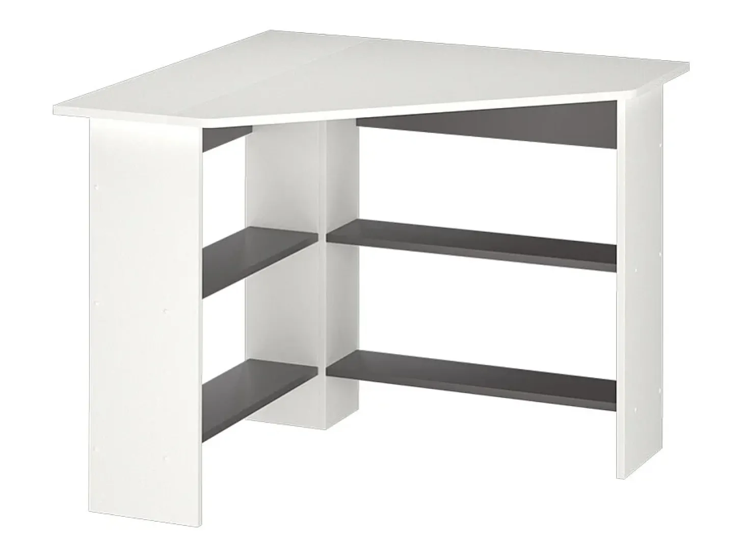 Mesa de canto branco 90x90x74 arion