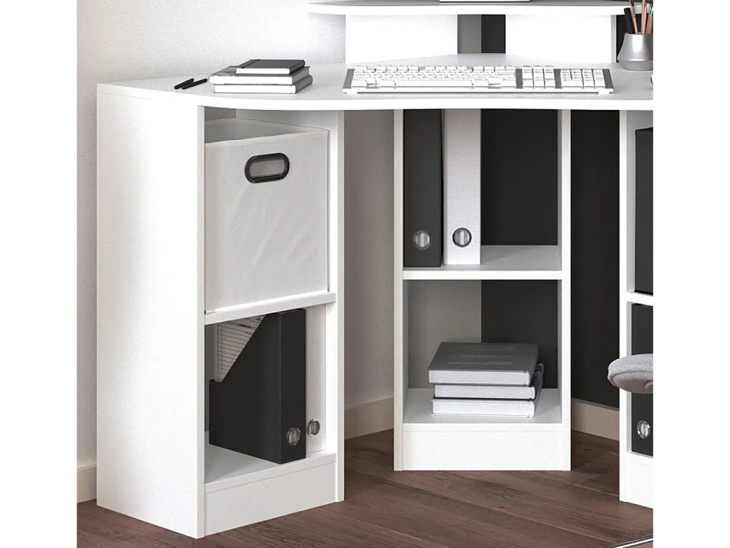 Mesa de canto branco 94x94x84.4 artur