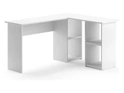 Mesa de canto branco 136x112x73 carlo
