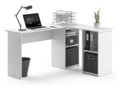 Mesa de canto branco 136x112x73 carlo