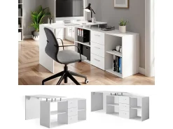 Mesa de canto branco 215x60x75 dante