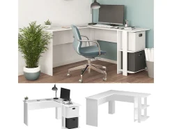 Mesa de canto branco 140x140x75 nikita
